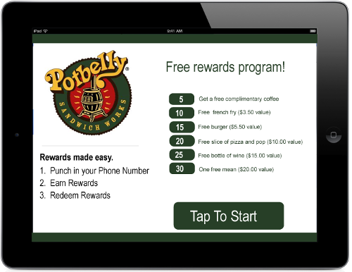 Free Rewards Program - Potbelly
